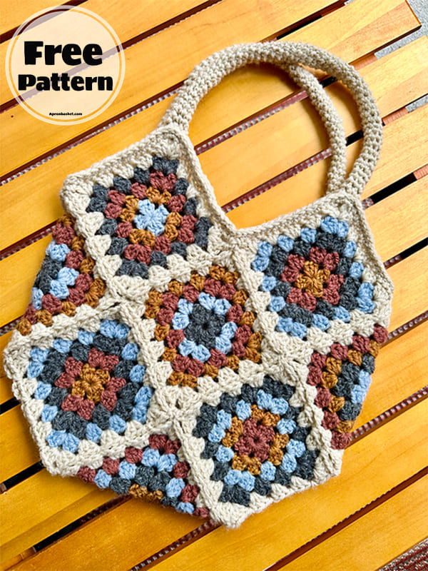 crochet granny square bag pattern free-2