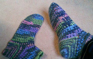 free-crochet-slipper-socks-pattern