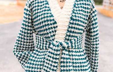 comfy-houndstooth-long-crochet-cardigan-free-pattern