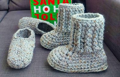 plush-crochet-house-slippers-free-pattern