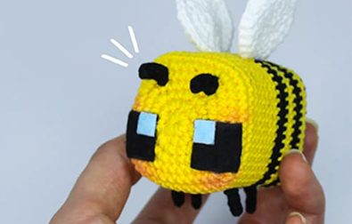 cube-crochet-minecraft-bee-free-pattern